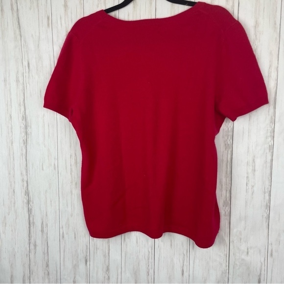 Lands End 100% cashmere top Large - Picture 2 of 5